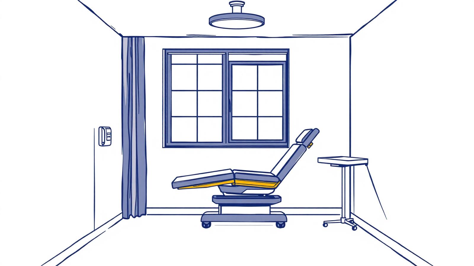 Chambre de récupération ambulatoire